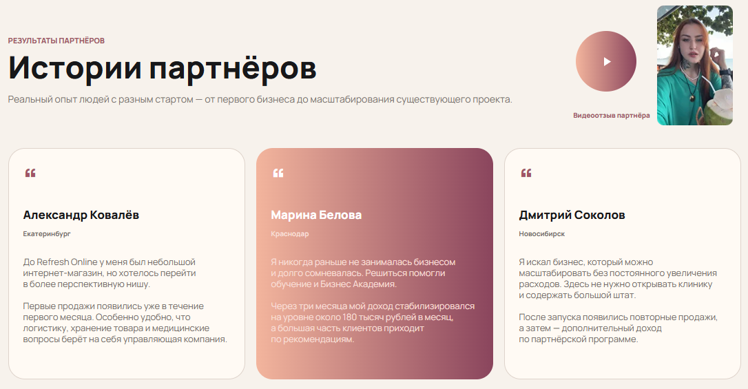 франшиза рефреш франшиза рефреш