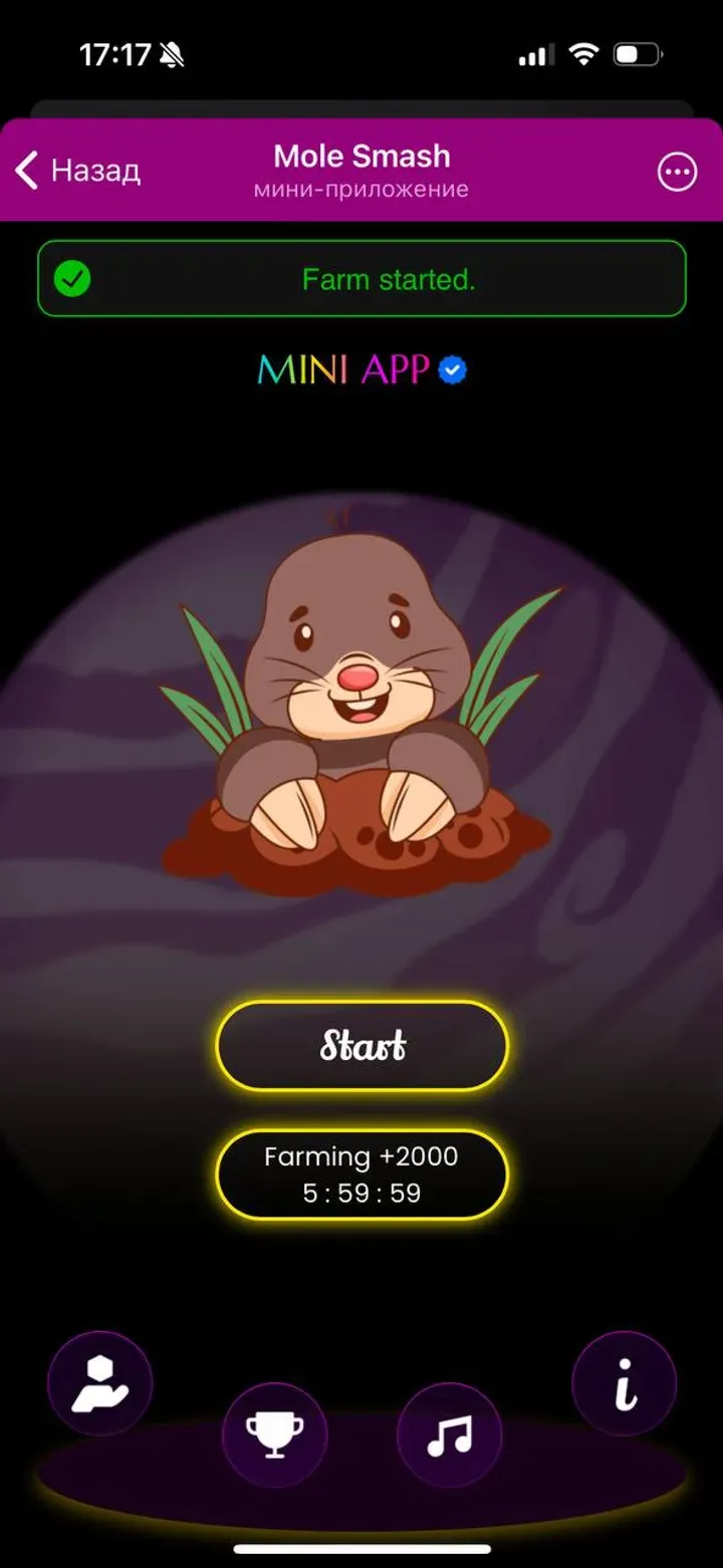 Mole Smash Mole Smash