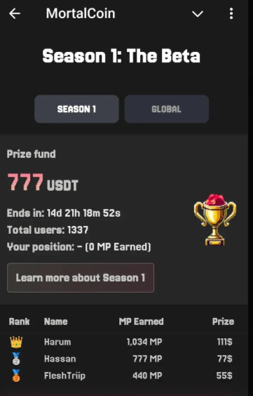 mortalcoin mortalcoin
