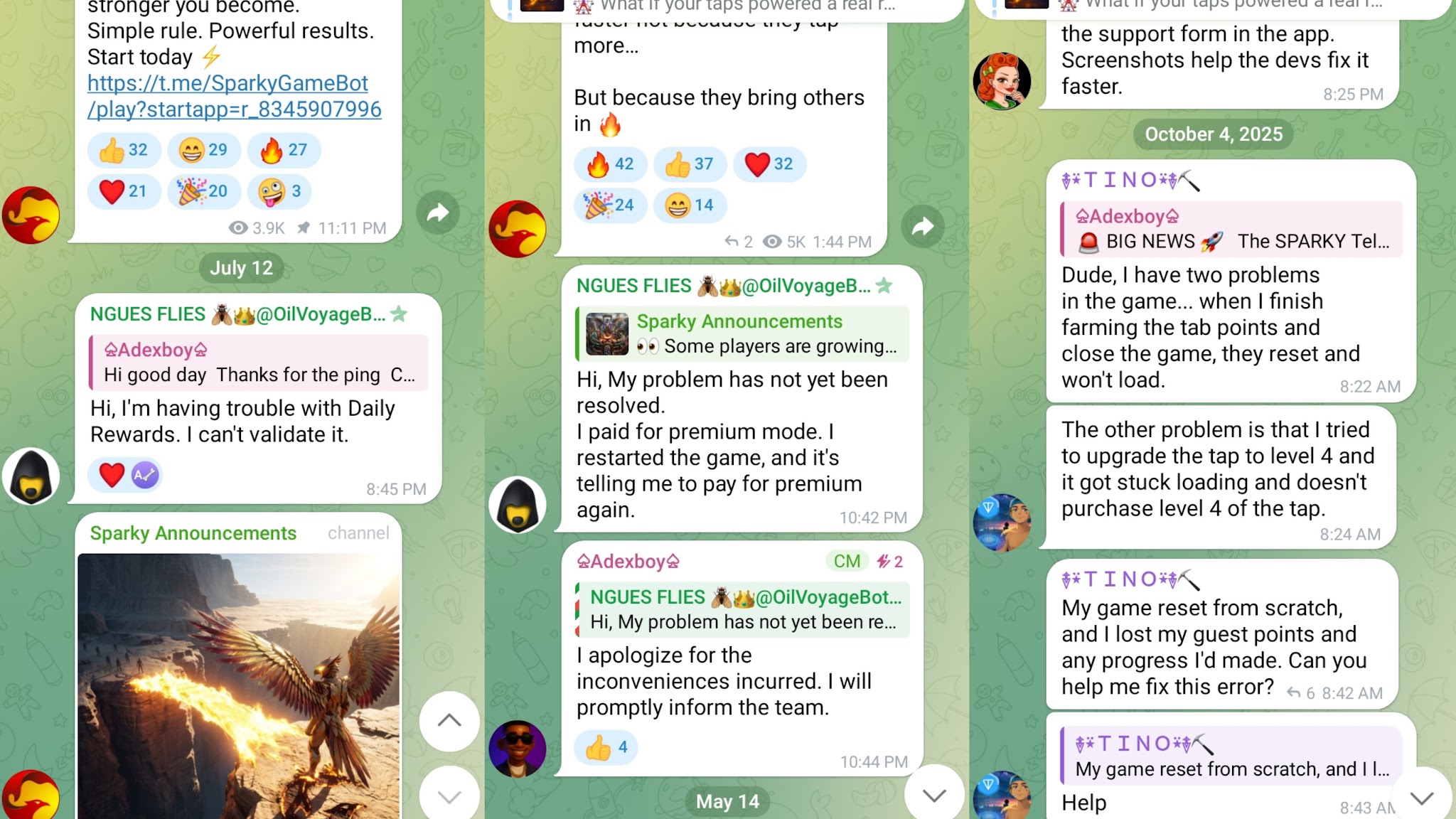sparkygamebot sparkygamebot