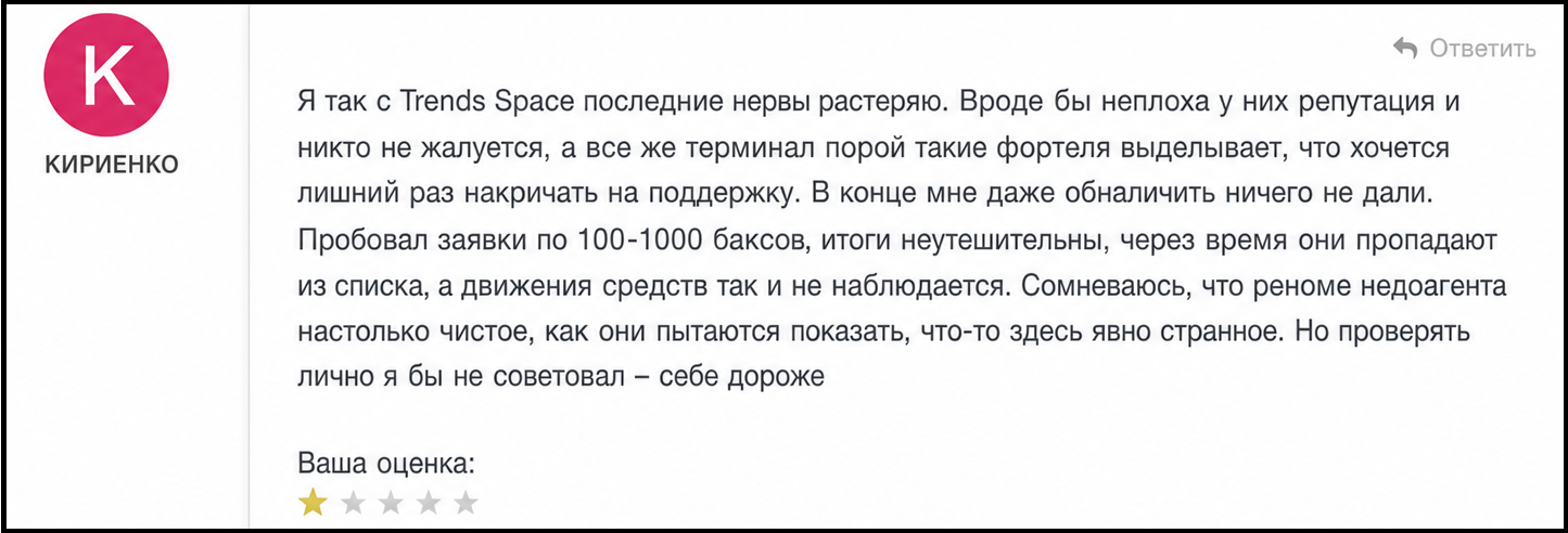 трендс спейс трендс спейс