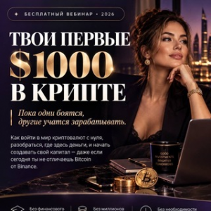 Твои Первые 1000 на Крипте